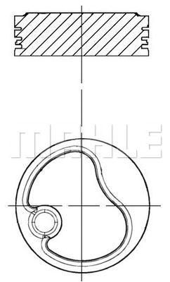 MAHLE s59580 - Поршень
