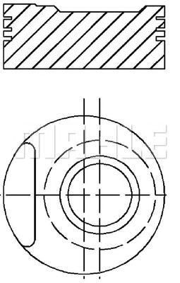 MAHLE s70990 - Поршень
