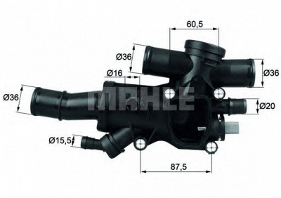 MAHLE th4483 -  Термостат, охлаждающая жидкость