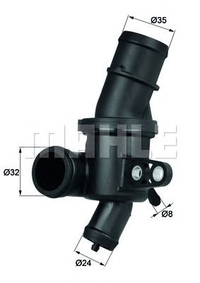 MAHLE th480 -  Термостат, охлаждающая жидкость