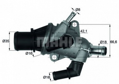 MAHLE ti11083 -  Термостат, охлаждающая жидкость