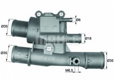 MAHLE ti12388 -  Термостат, охлаждающая жидкость