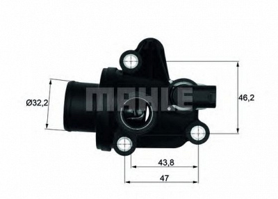 MAHLE ti1287 -  Термостат, охлаждающая жидкость