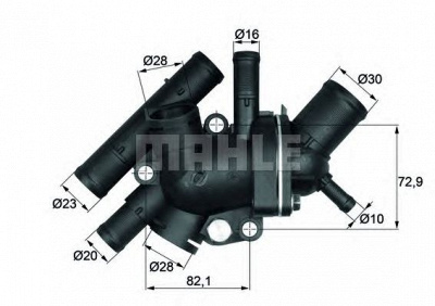 MAHLE ti13488 -  Термостат, охлаждающая жидкость