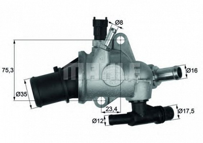 MAHLE ti14283 -  Термостат, охлаждающая жидкость