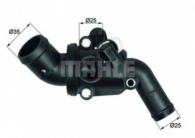 MAHLE ti1487 -  Термостат, охлаждающая жидкость