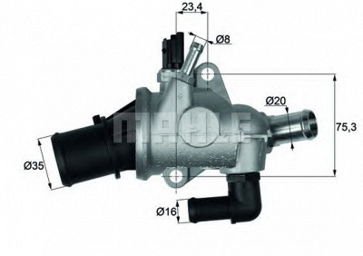 MAHLE ti17488 -  Термостат, охлаждающая жидкость