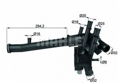 MAHLE ti18109 -  Термостат, охлаждающая жидкость