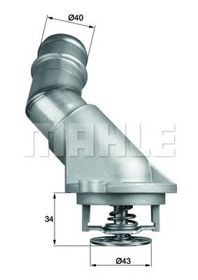 MAHLE ti21192d -  Термостат, охлаждающая жидкость