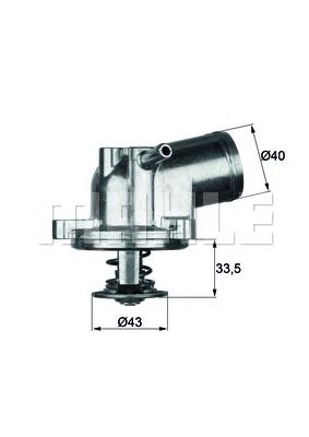 MAHLE ti2187 -  Термостат, охлаждающая жидкость