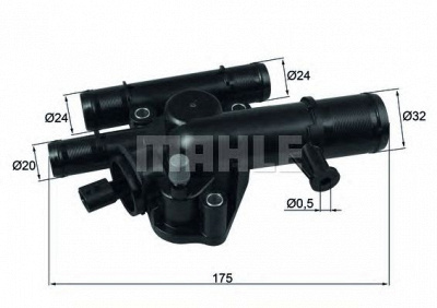 MAHLE ti24389 -  Термостат, охлаждающая жидкость