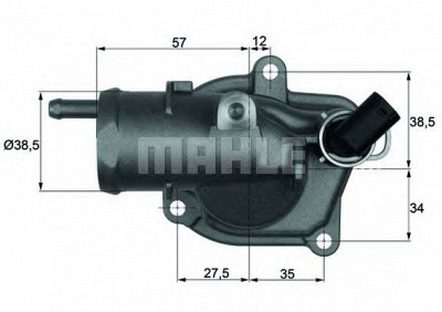 MAHLE ti3192 -  Термостат, охлаждающая жидкость