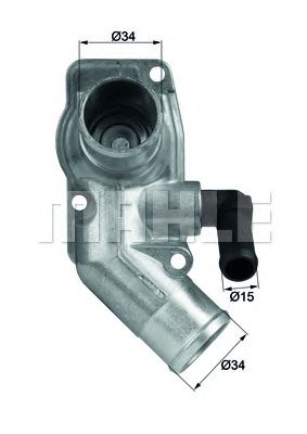 MAHLE ti4392d -  Термостат, охлаждающая жидкость