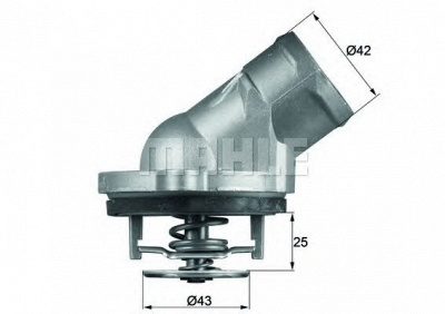 MAHLE ti4587d -  Термостат, охлаждающая жидкость