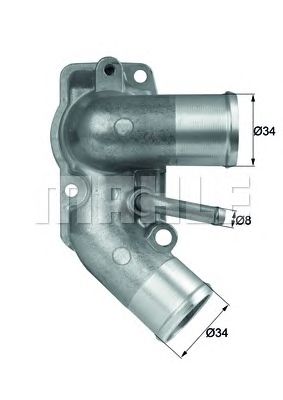 MAHLE ti4992d -  Термостат, охлаждающая жидкость