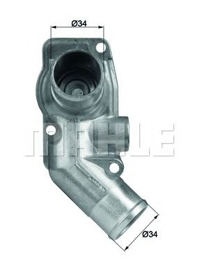 MAHLE ti5092d -  Термостат, охлаждающая жидкость