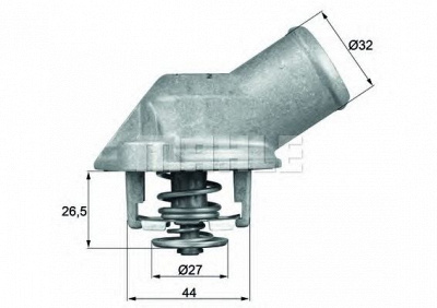 MAHLE ti5983 -  Термостат, охлаждающая жидкость