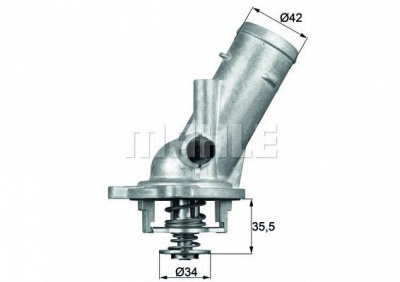MAHLE tm1087 -  Термостат, охлаждающая жидкость