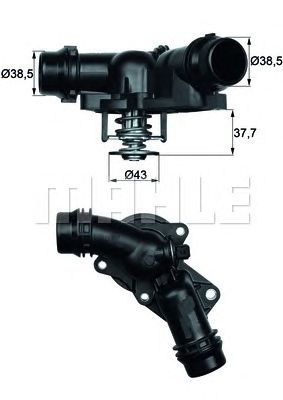 MAHLE tm1397 -  Термостат, охлаждающая жидкость