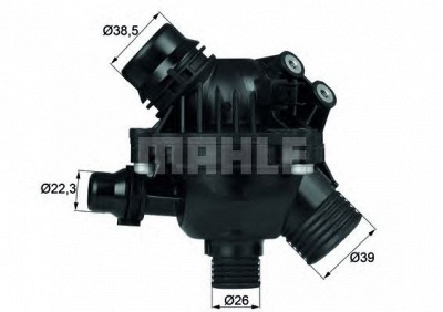 MAHLE tm1497 -  Термостат, охлаждающая жидкость