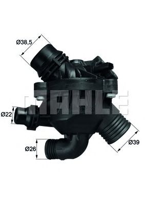 MAHLE tm3097 -  Термостат, охлаждающая жидкость