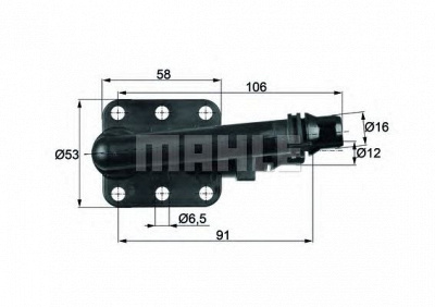 MAHLE to582 -  Термостат, масляное охлаждение