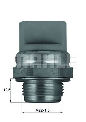 MAHLE tsw11 -  Термовыключатель, вентилятор радиатора