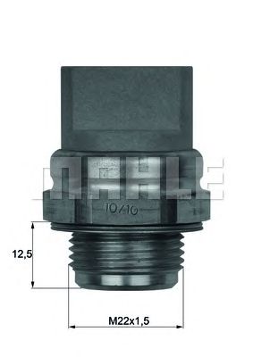 MAHLE tsw32 -  Термовыключатель, вентилятор радиатора