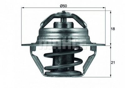 MAHLE tx10089d -  Термостат, охлаждающая жидкость