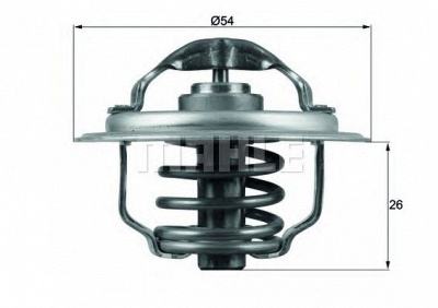 MAHLE tx11187d -  Термостат, охлаждающая жидкость