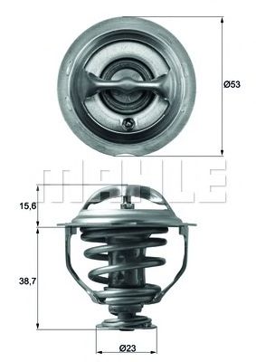 MAHLE tx11795d -  Термостат, охлаждающая жидкость