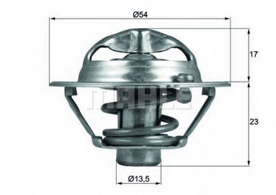 MAHLE tx11882d -  Термостат, охлаждающая жидкость