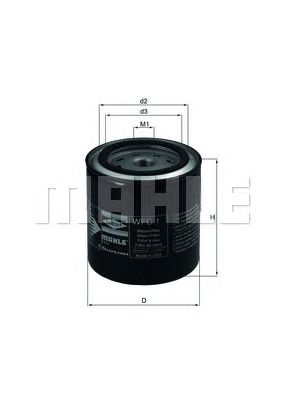 MAHLE wfc1 -  Фильтр для охлаждающей жидкости