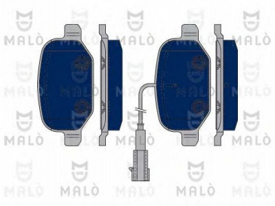 MALO 1050002 -  Комплект тормозных колодок, дисковый тормоз