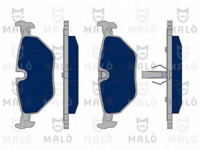 MALO 1050016 -  Комплект тормозных колодок, дисковый тормоз