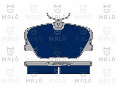 MALO 1050023 -  Комплект тормозных колодок, дисковый тормоз