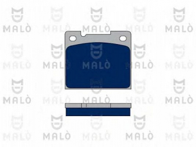 MALO 1050027 -  Комплект тормозных колодок, дисковый тормоз