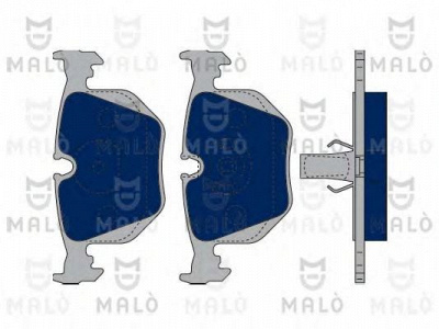 MALO 1050029 -  Комплект тормозных колодок, дисковый тормоз