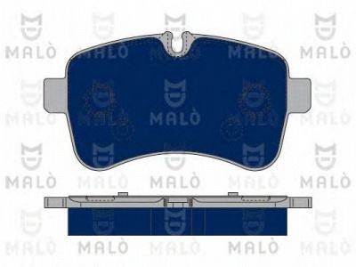 MALO 1050037 -  Комплект тормозных колодок, дисковый тормоз