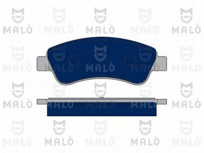 MALO 1050038 -  Комплект тормозных колодок, дисковый тормоз