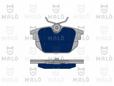 MALO 1050047 -  Комплект тормозных колодок, дисковый тормоз