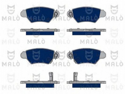 MALO 1050052 -  Комплект тормозных колодок, дисковый тормоз