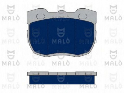 MALO 1050053 -  Комплект тормозных колодок, дисковый тормоз
