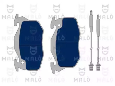 MALO 1050055 -  Комплект тормозных колодок, дисковый тормоз