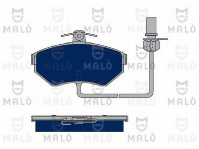 MALO 1050062 -  Комплект тормозных колодок, дисковый тормоз