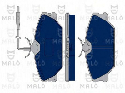 MALO 1050064 -  Комплект тормозных колодок, дисковый тормоз