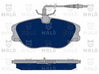 MALO 1050065 -  Комплект тормозных колодок, дисковый тормоз