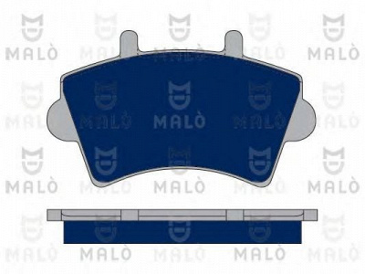 MALO 1050069 -  Комплект тормозных колодок, дисковый тормоз