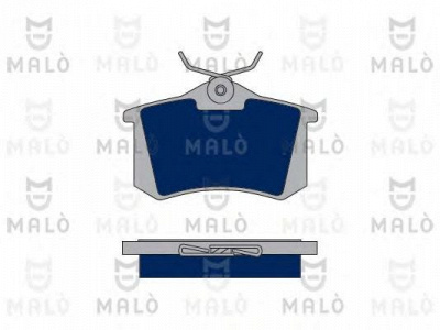 MALO 1050074 -  Комплект тормозных колодок, дисковый тормоз