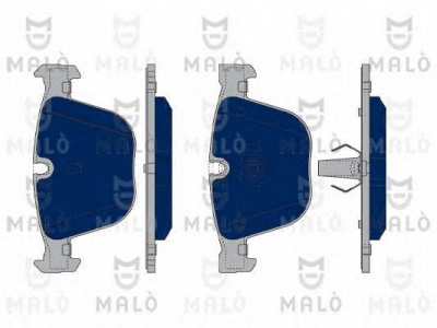 MALO 1050083 -  Комплект тормозных колодок, дисковый тормоз